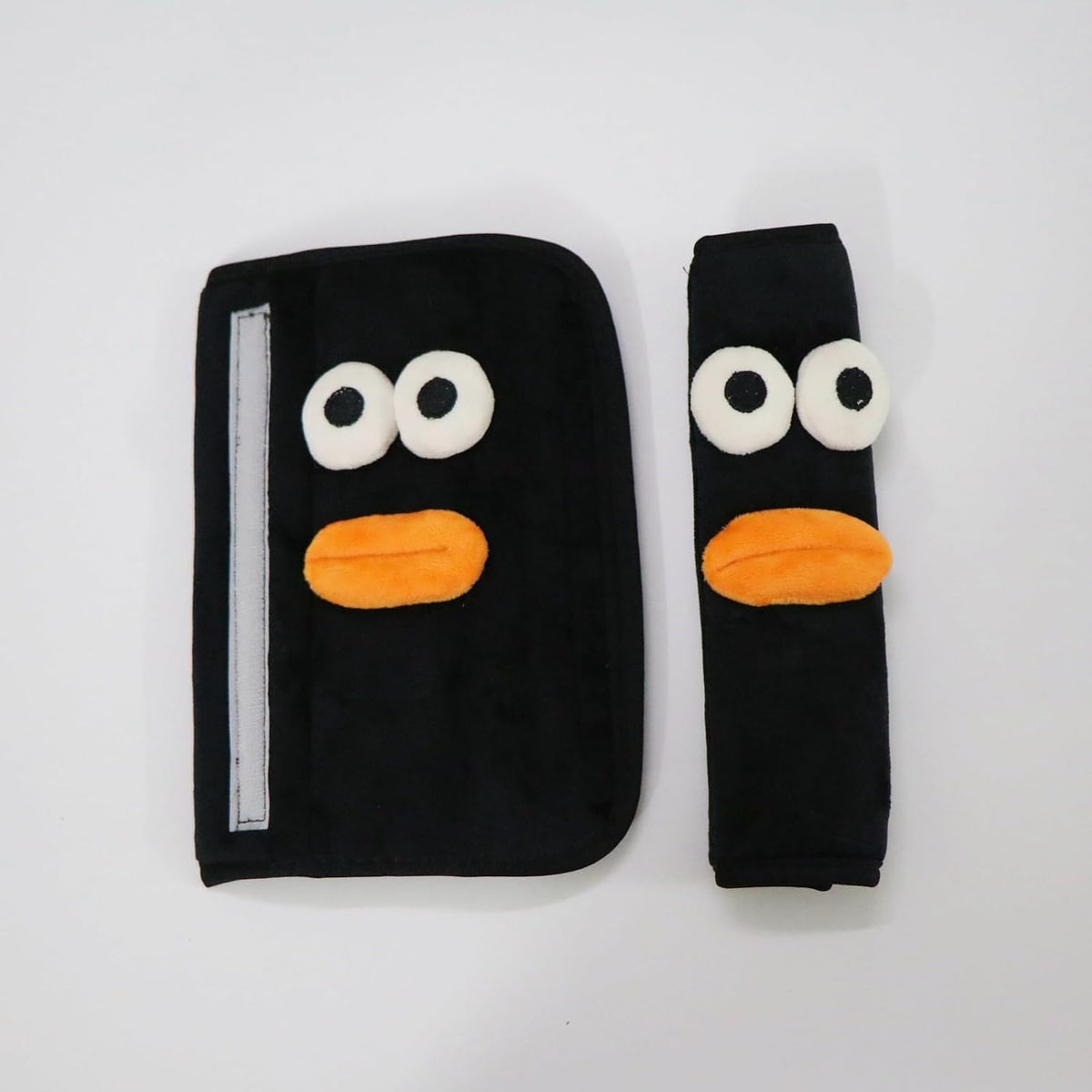 2PCS Car Seat Belt Cover,Seat Belt Cover Pad for Baby,Cute Cartoon Pattern Car Seat Belt Pads,Compatible with All Cars and Backpack (Oxeye)