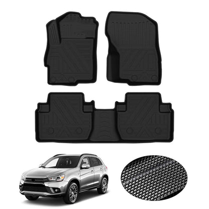 KUST Custom Fit Floor Mats for 2019-2025 2026 Nissan Altima Accessories All Weather Floor Mat Carpet Liners Front Rear 2 Row Seat Black Liner TPE