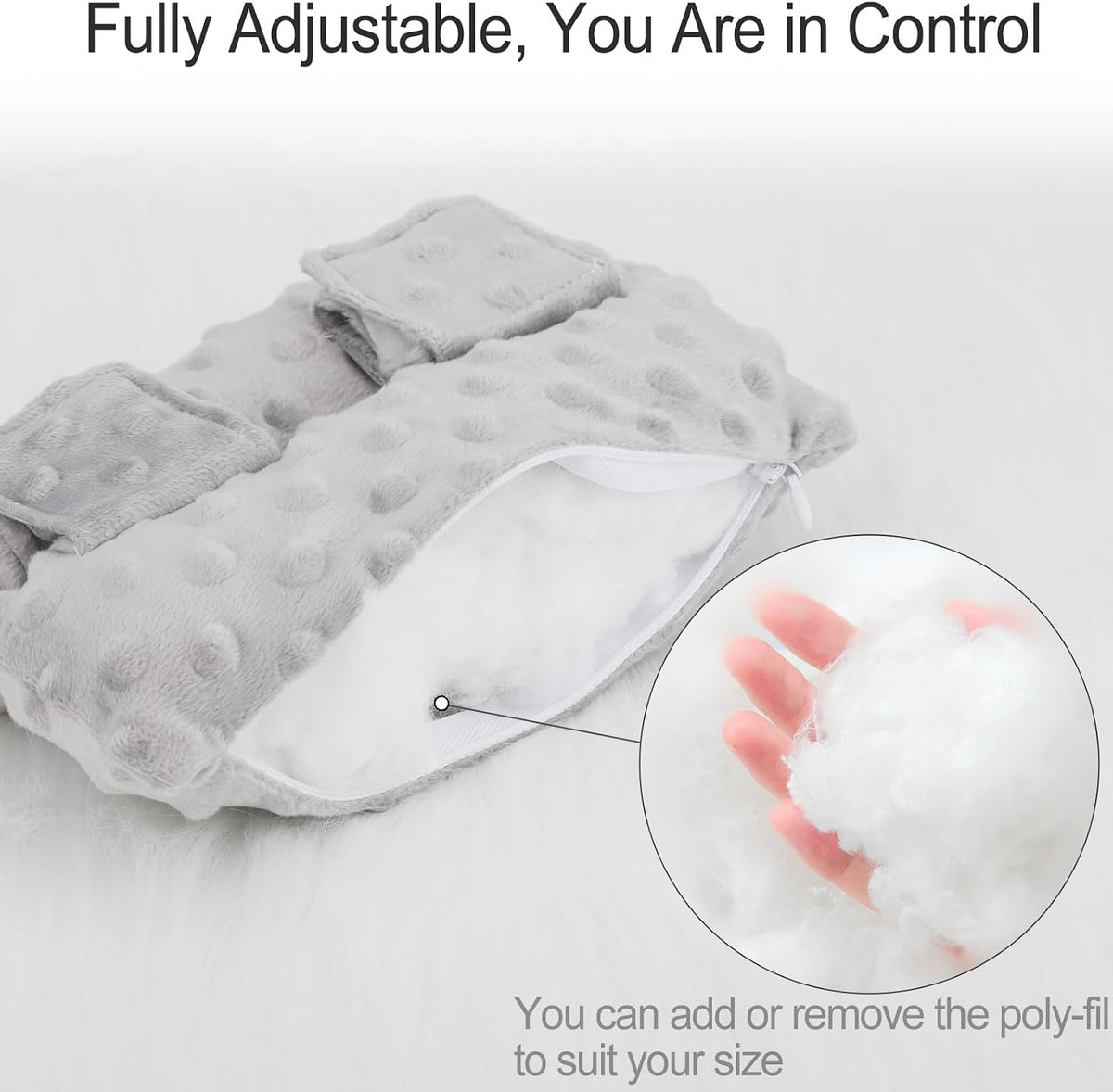Port Pillows Chemo Port Pillow for Seatbelt Chest Protector Chemo Patients Pacemaker Heart Surgery Recovery Support Cushion Gifts Women Minky Dot Light Gray
