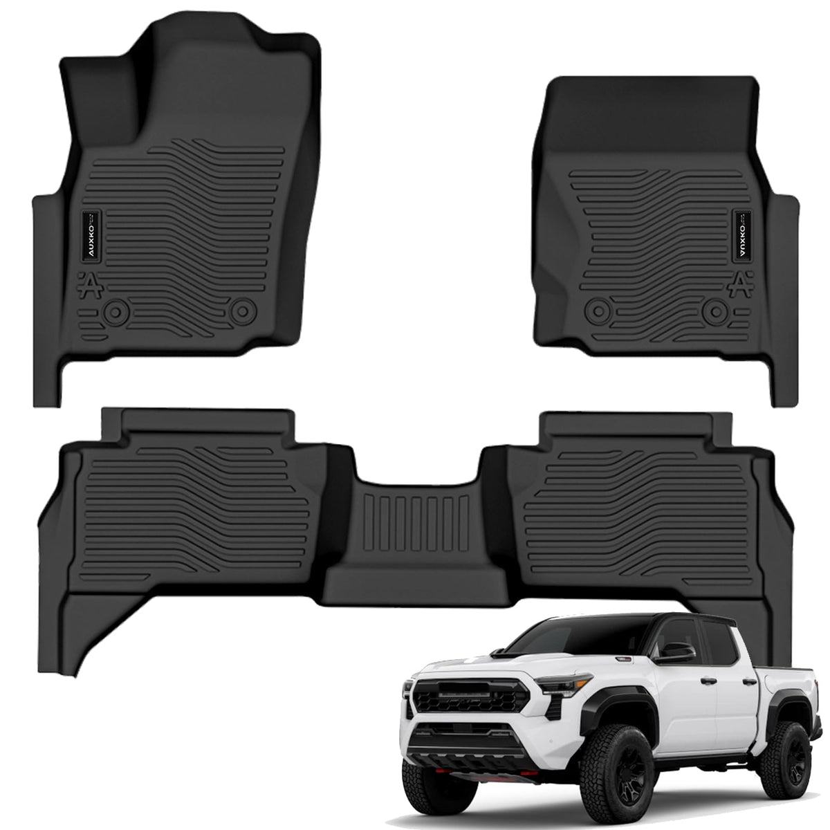 AUXKO All Weather Floor Mats for Toyota Camry 2025 2026 Include Hybrid