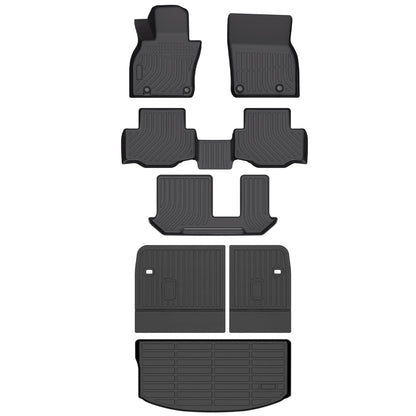 HAFIDI® Floor Mats & Cargo Liner Set Fit for 2023-2027 Kia NIRO & NIRO Hybrid (Not for NIRO EV &NIRO PHEV) All Weather Protection TPE Anti-Slip Floor Liners Custom Accessories -Black
