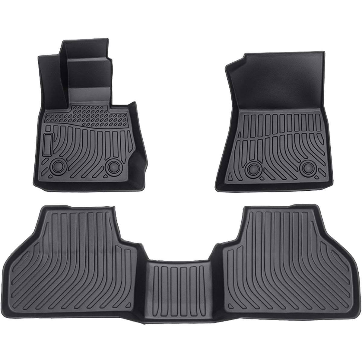 Floor Mats for 2013-2018 Lexus ES350,All-Weather TPE Rubber Floor Mats Fits 1st & 2nd & Row,Anti-Slip Floor Liners Full Set Automobile mats Accessories Black