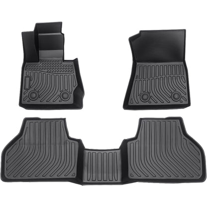 Floor Mats for 2013-2018 Lexus ES350,All-Weather TPE Rubber Floor Mats Fits 1st & 2nd & Row,Anti-Slip Floor Liners Full Set Automobile mats Accessories Black