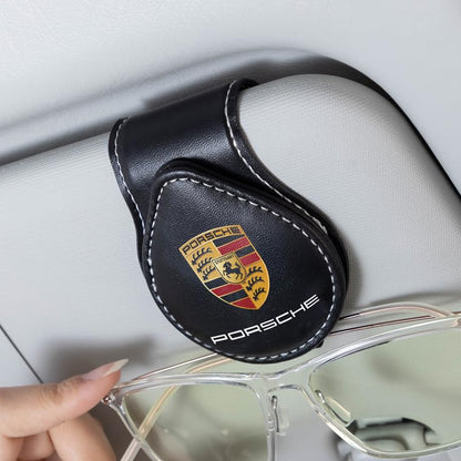 Car Sunglasses Holder for Land Rover Discovery Range Rover Sport Defender Land Cruiser LR2 3 4, Glasses Holder for Cars,Car Visor Sunglasses Clip,Clip-on Car Glasses Holder Black