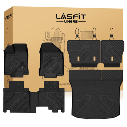 LASFIT Floor Mats for Ford Fusion 2017-2020 SE/S/SEL/Titanium/Hybrid
