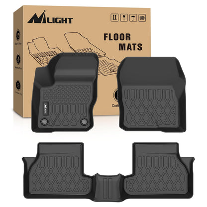 Nilight TPE Floor Mats for Ford F250 F350 F450 Super Duty Crew Cab