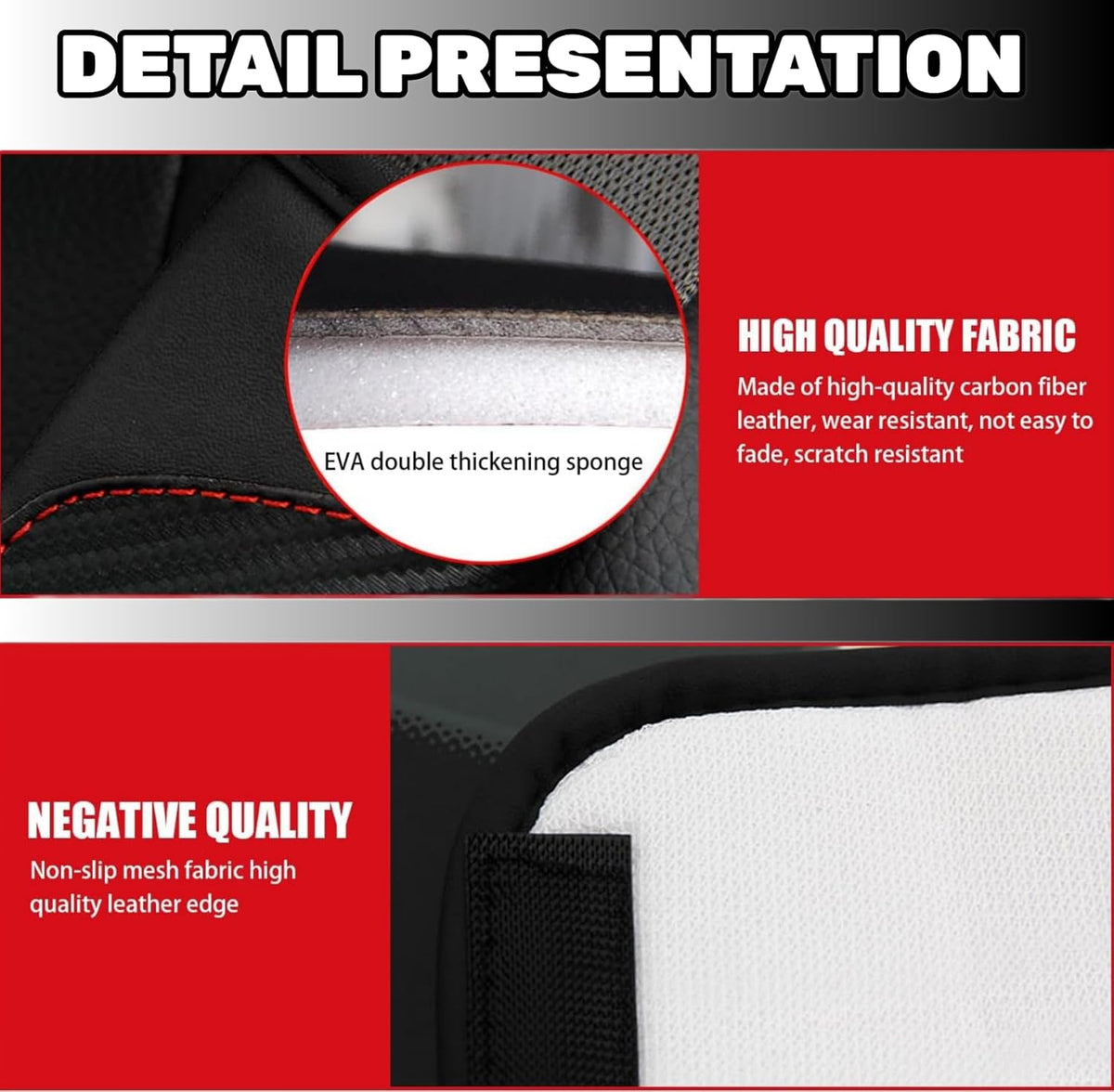 2Pcs Carbon Fiber Leather Seat Belt Cushions Shoulder Pad Soft for Camaro RS Equinox Malibu Traverse Blazer Cruze Trailblazer Trax Sonic Spark Accessories,Car Seat Belt Pads Safety Belt Cover Pad