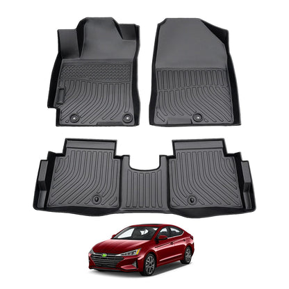 Cartist Floor Mats Fit for Honda HR-V HRV 2023 2024 2025 2026 (Include Hybrid) All Weather Floor Liners Front & 2nd Row Floor Mat for HRV Heavy Duty