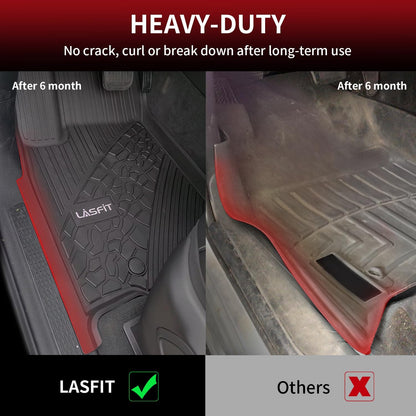 LASFIT Floor Mats for Jeep Grand Cherokee WL 2022-2026 2027 5-Seat