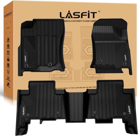 LASFIT Floor Mats for Toyota 4Runner 2013-2024 & for Lexus GX460 2014-2023