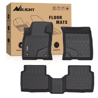 Nilight TPE Floor Mats for Ford F250 F350 F450 Super Duty Crew Cab