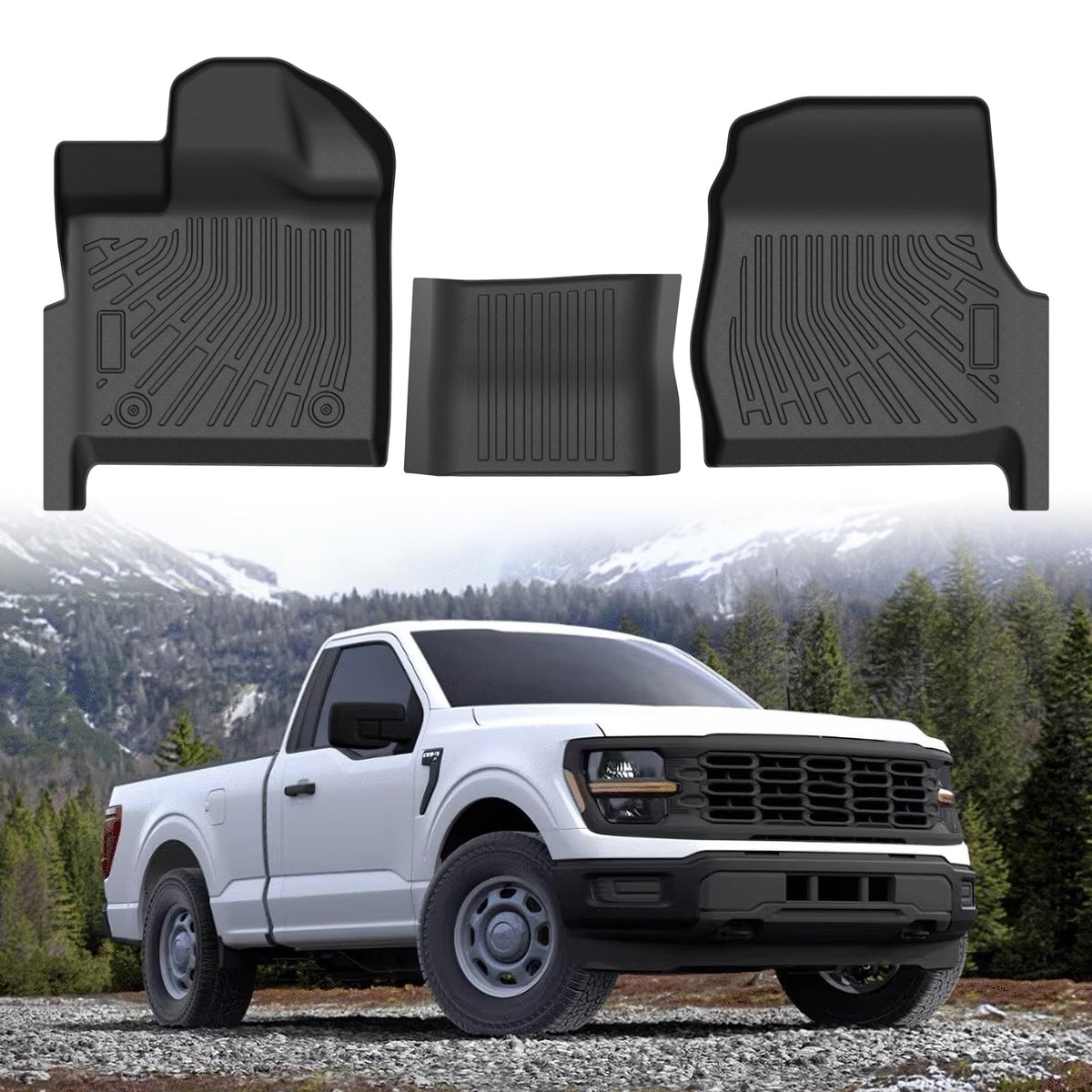 Cartist Floor Mats Fit for Honda HR-V HRV 2023 2024 2025 2026 (Include Hybrid) All Weather Floor Liners Front & 2nd Row Floor Mat for HRV Heavy Duty