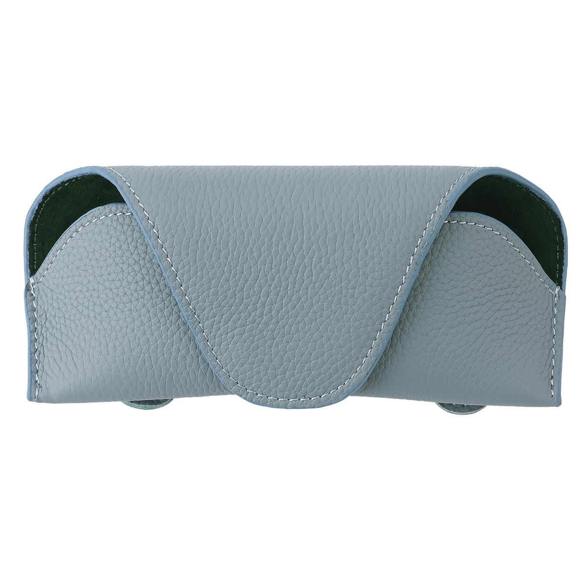 Magnetic Sunglass Holder for Car Visor Clip, Leather Car Glasses Holder, Visor Accessories Eyeglasses Holder Glasses Storage Case (02-Grey)