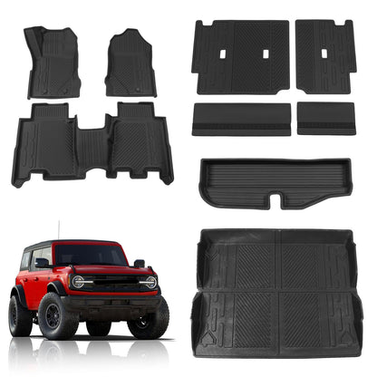 Rongtaod Floor Mats Set for 2021-2026 Kia Sorento 6&7 Seats Accessories