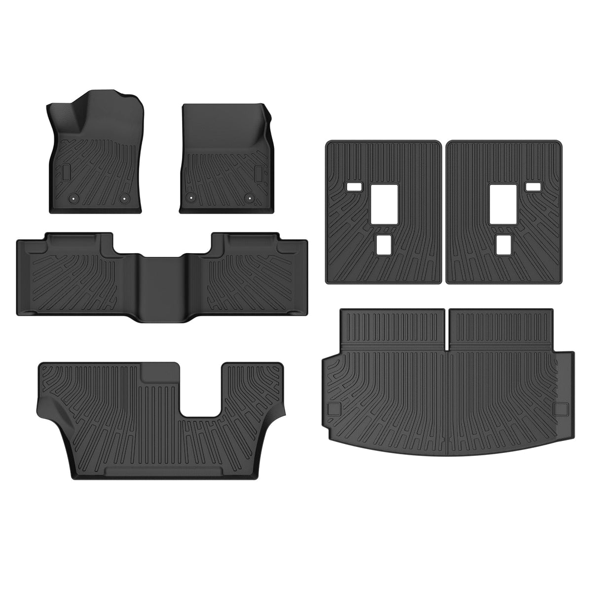 Cartist Floor Mats Fit for Honda HR-V HRV 2023 2024 2025 2026 (Include Hybrid) All Weather Floor Liners Front & 2nd Row Floor Mat for HRV Heavy Duty