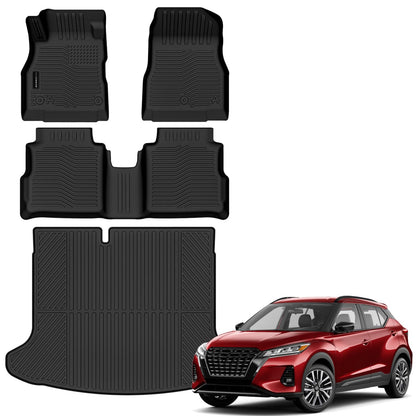 AUXKO All Weather Floor Mats Cargo Mat for 2026 Nissan Sentra