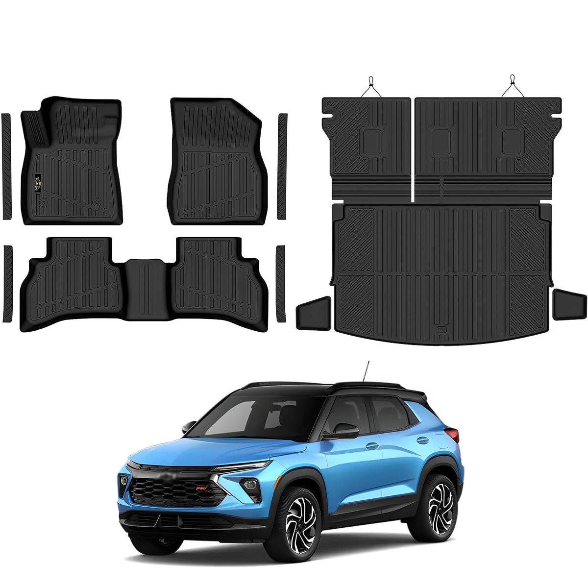 Floor Mats & Cargo Mat & Backrest Mat Custom for Toyota RAV4 Hybrid 2026