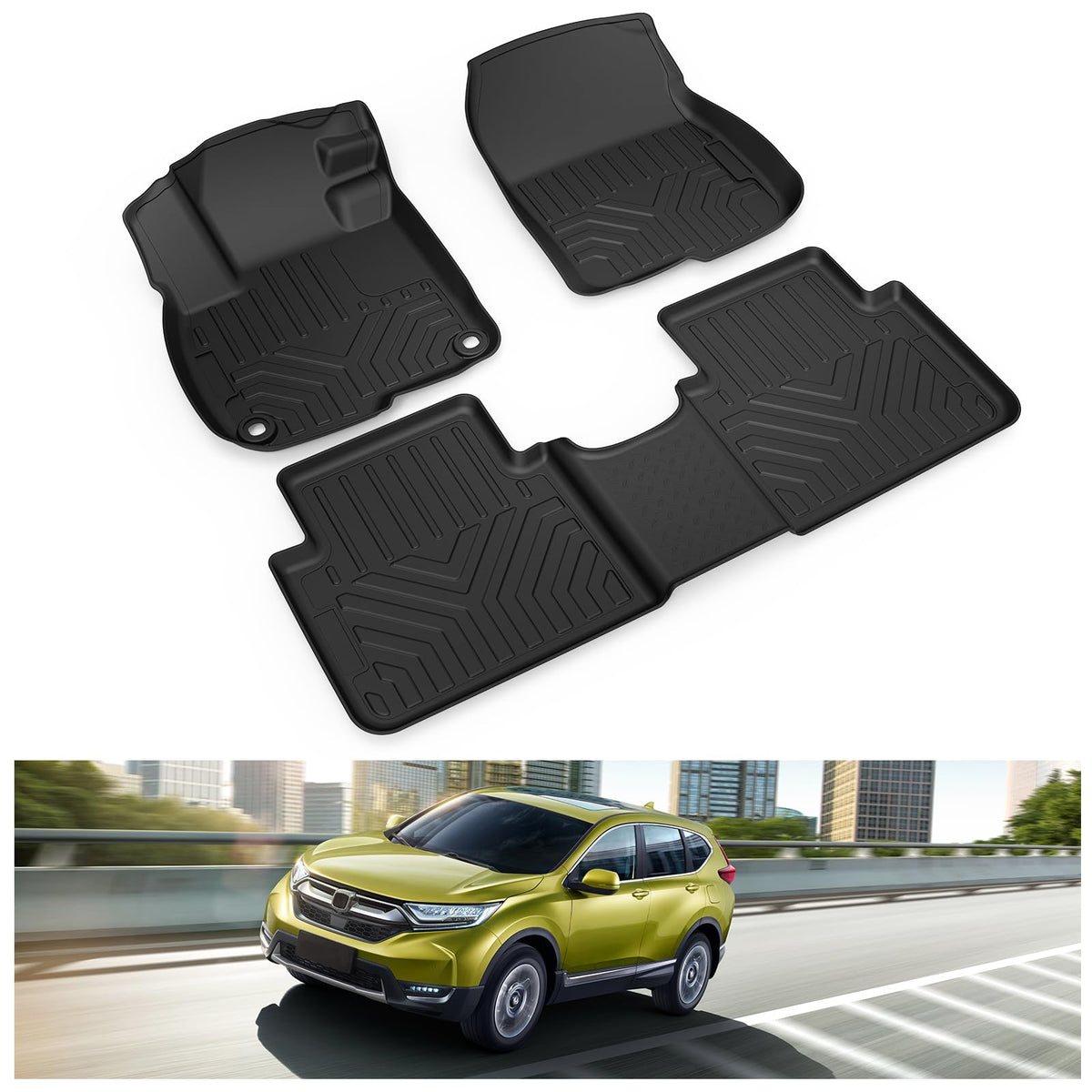 Kiwi Master Floor Mats for 2021-2026 Nissan Rogue (Not Sport)