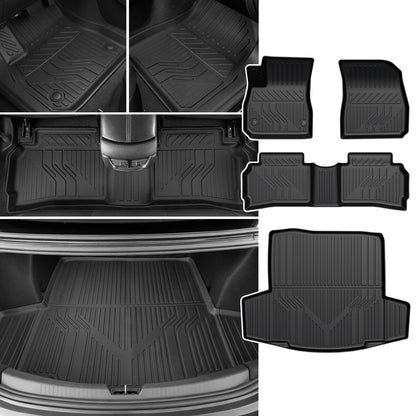 Floor Mats for Dodge Durango 2016-2026 7 Seats w/Bench Seats