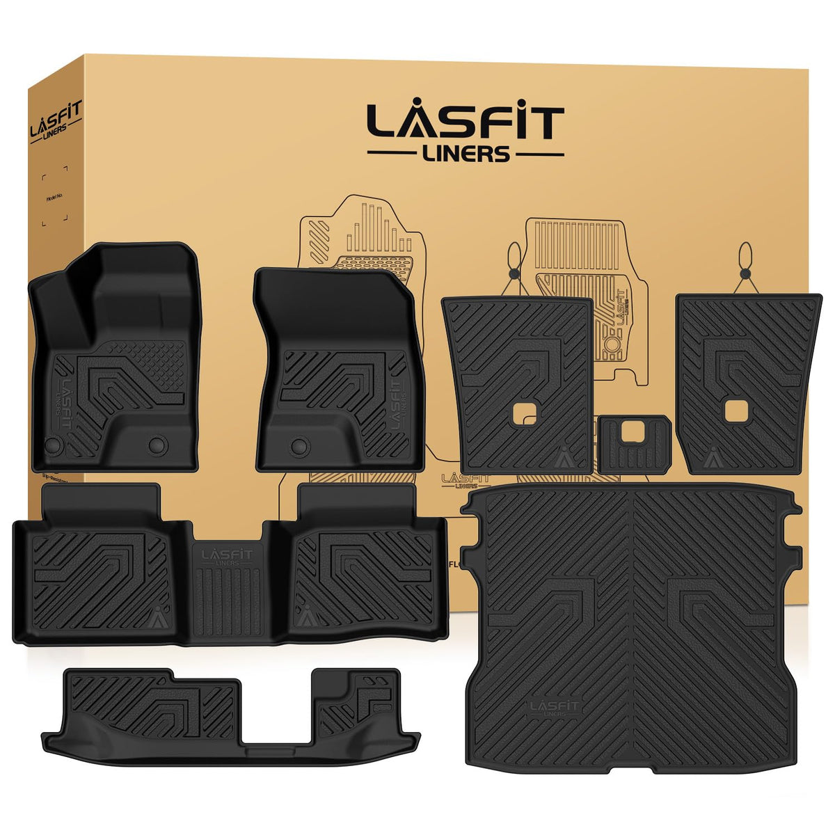 LASFIT Floor Mats for Subaru Crosstrek 2023-2018 & Impreza 2023-2017