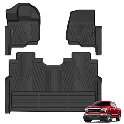 Floor Mats for 2007-2009 2010 2011 Toyota Camry CE/LE/SE/XLE (Gas Only)