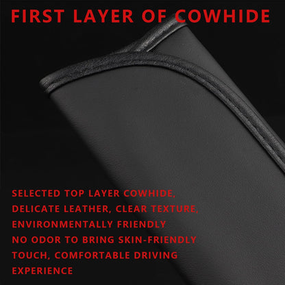 Designe for Camaro RS Seatbelt Cover Pad 2pack car Accessories Compatible with Camaro RS Shoulder Strap Protector with Comfortable Soft Leather. (HWZ-hjd-RS)