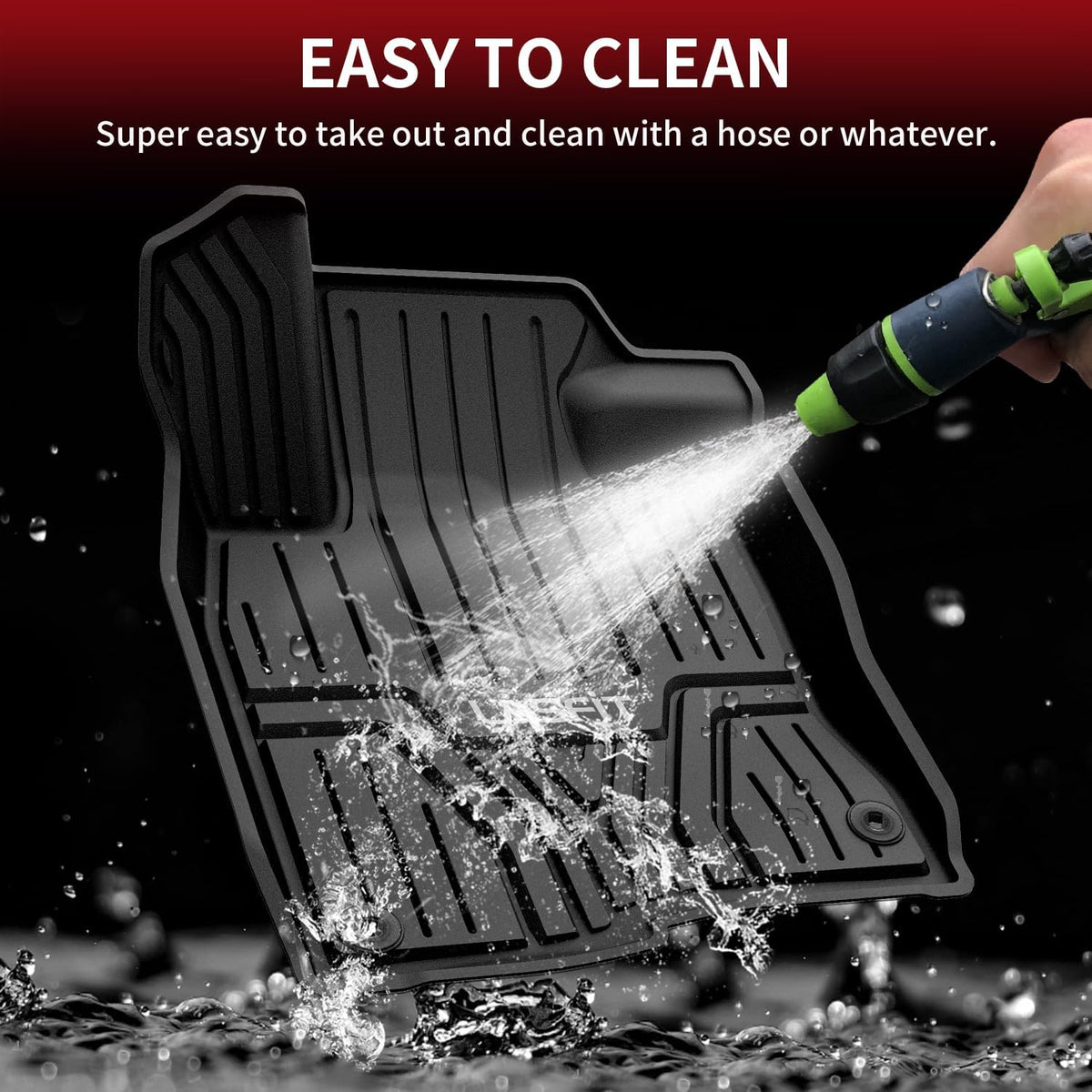 LASFIT All Weather Floor Mats for Honda Civic 2022-2026【Gasoline 】