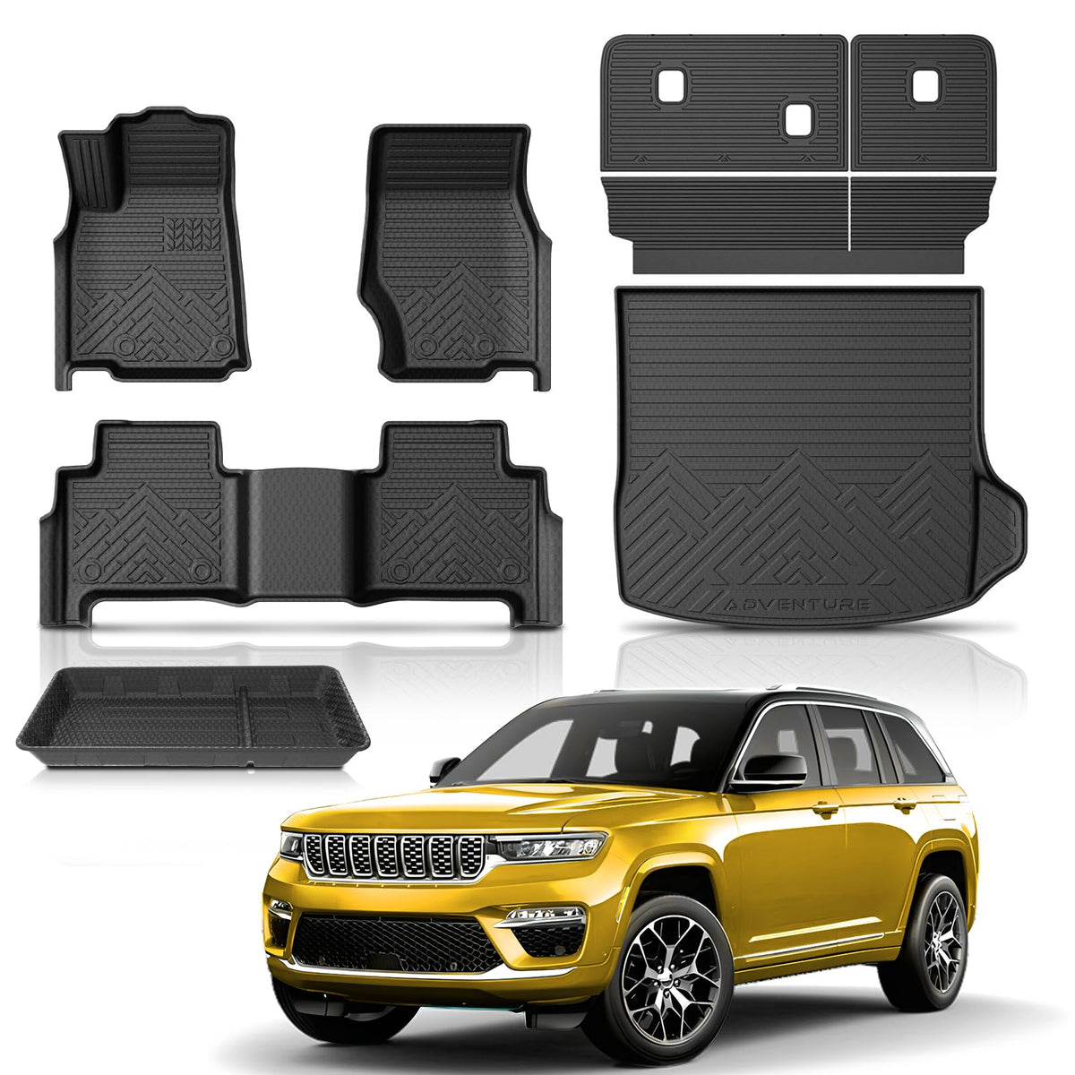 KUST Custom Fit Floor Mats for 2019-2025 2026 Nissan Altima Accessories All Weather Floor Mat Carpet Liners Front Rear 2 Row Seat Black Liner TPE