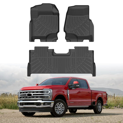 Cartist Floor Mats Fit for Honda HR-V HRV 2023 2024 2025 2026 (Include Hybrid) All Weather Floor Liners Front & 2nd Row Floor Mat for HRV Heavy Duty
