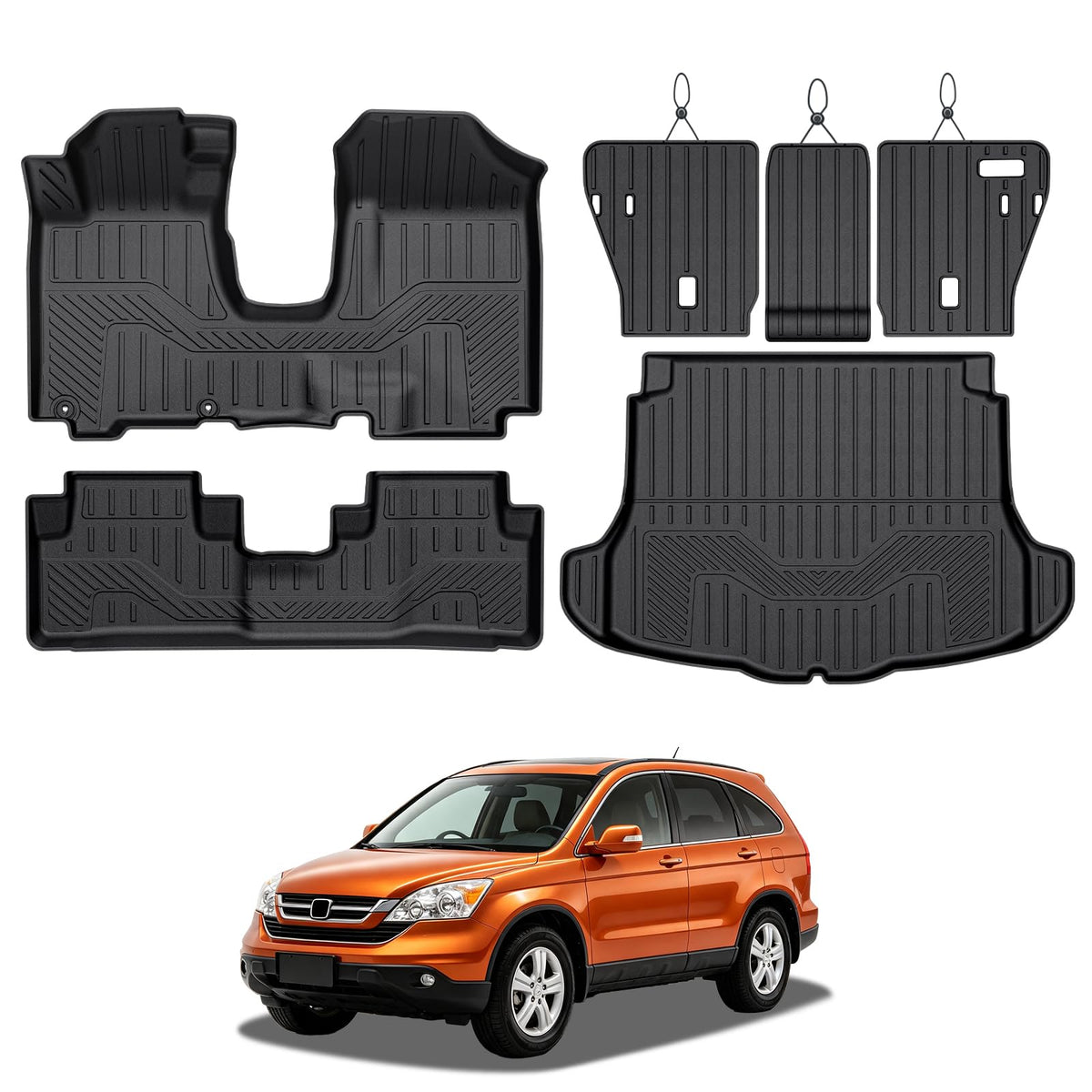 Floor Mats for 2016-2021 Honda Civic Sedan Accessories