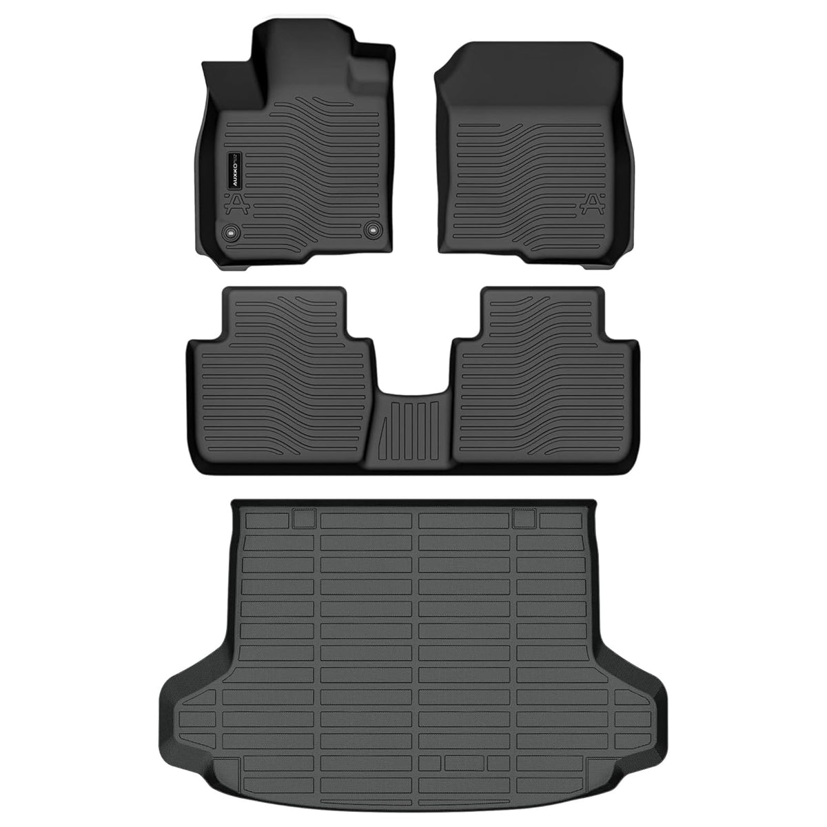 AUXKO All Weather Floor Mats for Honda Accord Sedan 2013-2017