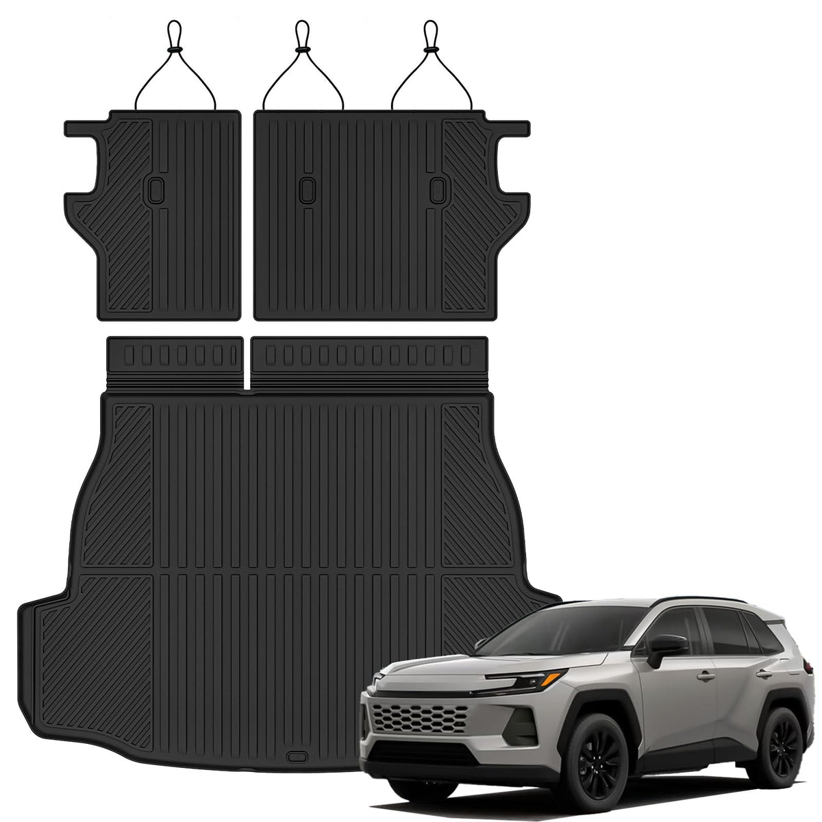 AUXKO All Weather Floor Mats for Toyota Camry 2025 2026 Include Hybrid