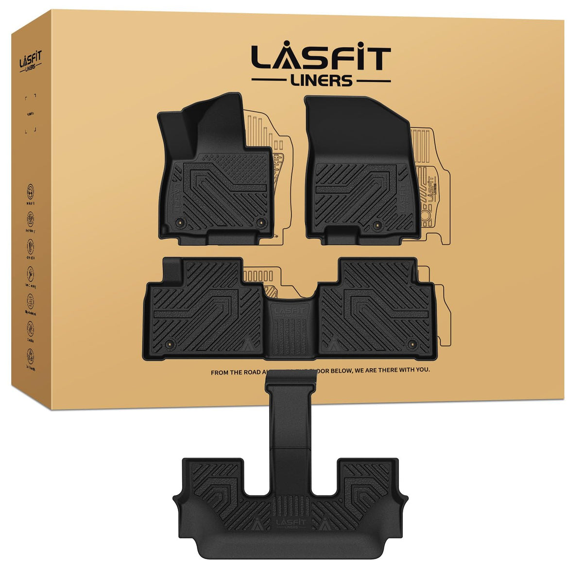 LASFIT Floor Mats for Subaru Crosstrek 2023-2018 & Impreza 2023-2017