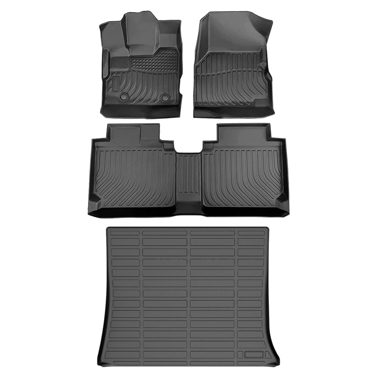 Cartist Floor Mats Fit for Honda HR-V HRV 2023 2024 2025 2026 (Include Hybrid) All Weather Floor Liners Front & 2nd Row Floor Mat for HRV Heavy Duty