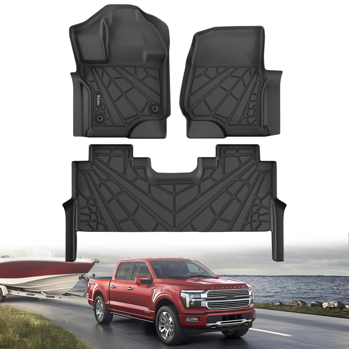 KARPAL Floor Mats for 2015-2024 2025 2026 Ford Edge