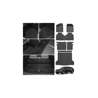 Cartist Floor Mats Fit for Honda HR-V HRV 2023 2024 2025 2026 (Include Hybrid) All Weather Floor Liners Front & 2nd Row Floor Mat for HRV Heavy Duty