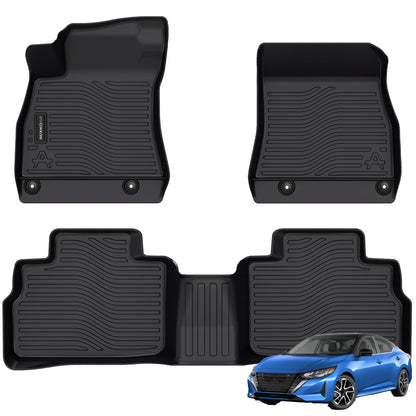 AUXKO All Weather Floor Mats Cargo Mat for 2026 Nissan Sentra