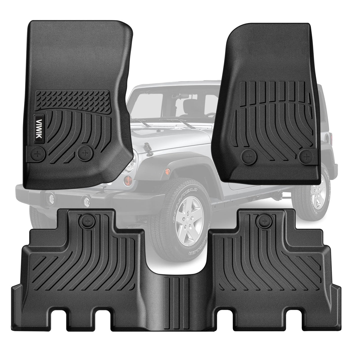 VIWIK Floor Mats for Toyota Camry 2012-2017