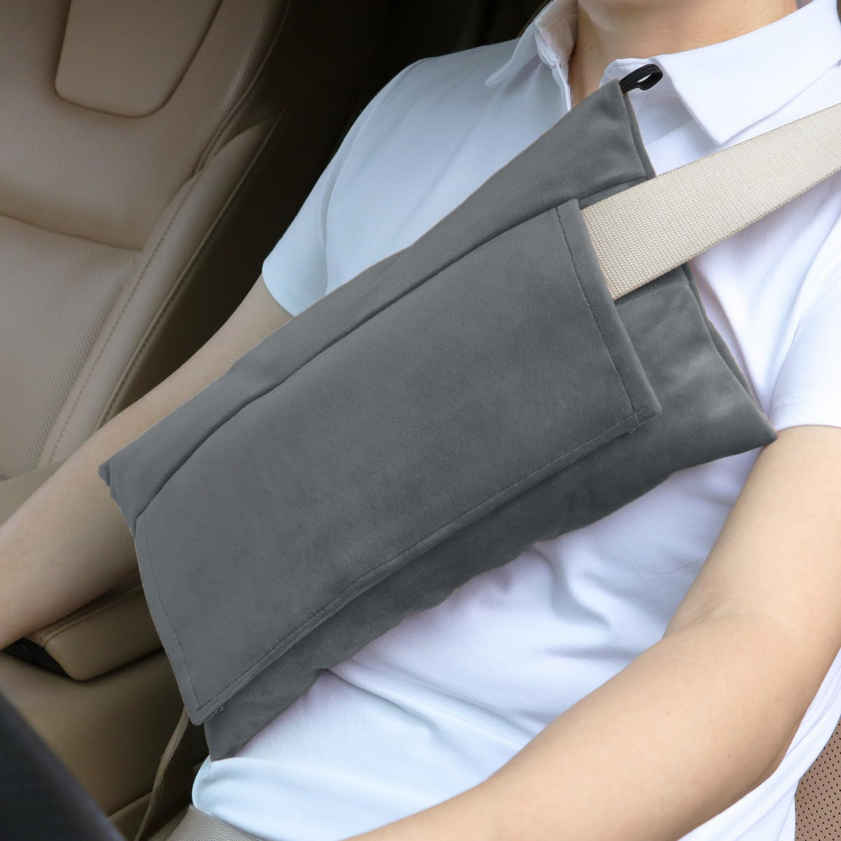 Post Surgery SeatBelt Pillow for Pregnancy Mastectomy Hysterectomy Recovery