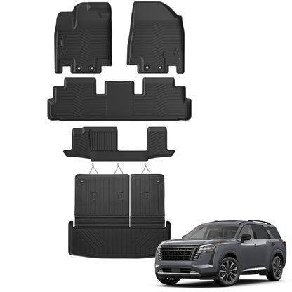 AUXKO All Weather Floor Mats Cargo Mat for 2026 Nissan Sentra