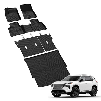 LASFIT Floor Mats for KIA EV9 6-Seat 2026 2025 2024