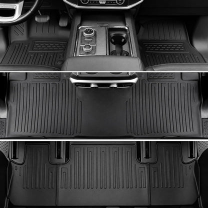 Floor Mats for 2018-2024 Ford Expedition 7-Seat Accessories