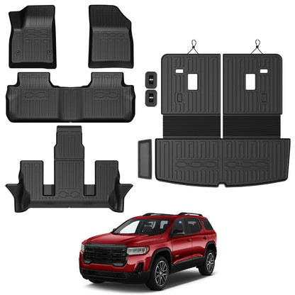 Floor Mats for 2016-2027 Dodge Durango 6-Seats Accessories