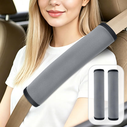 Waterproof Neoprene Car Seat Belt Cover, 19.5 Inch, Black, 1pc