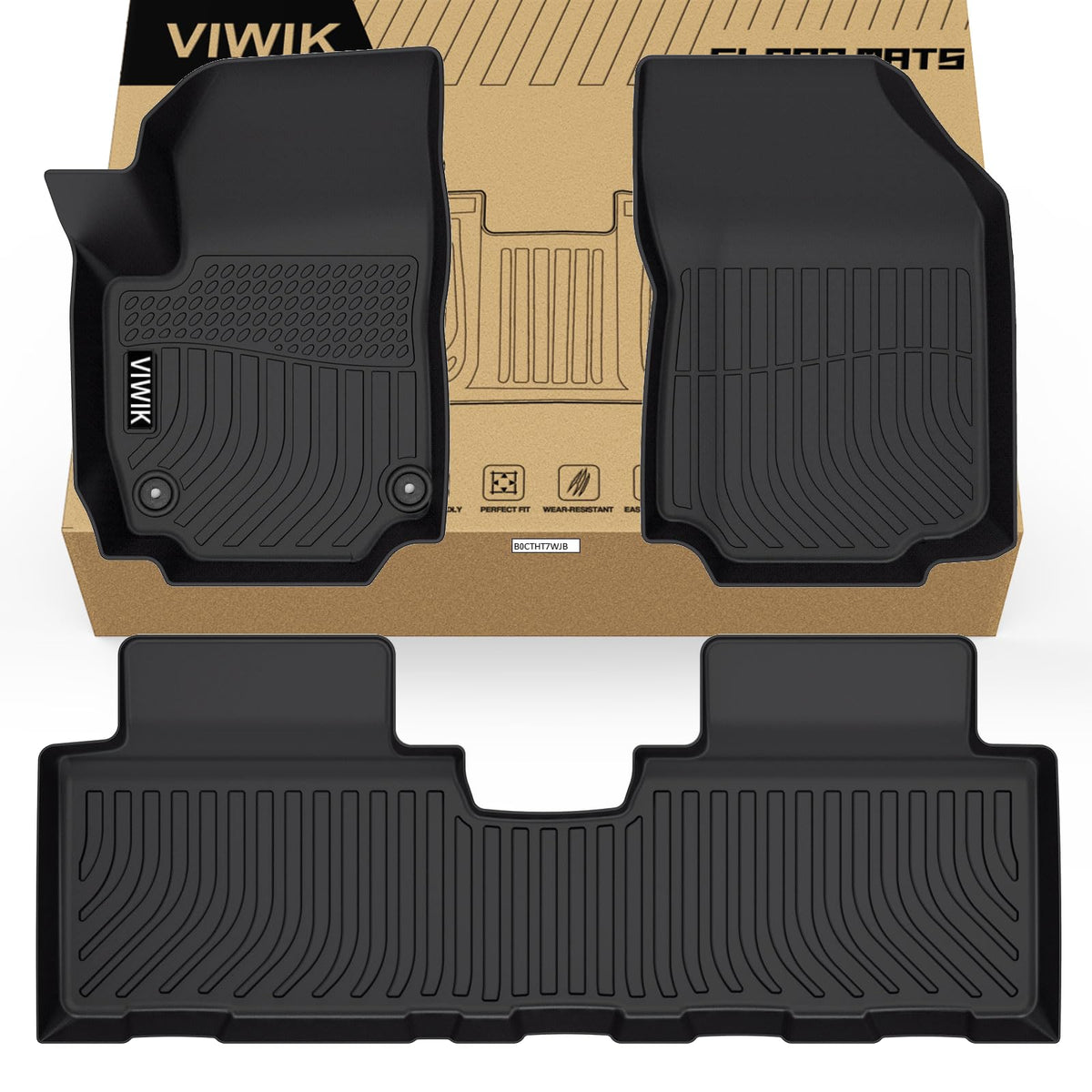 VIWIK Floor Mats for Toyota Camry 2012-2017