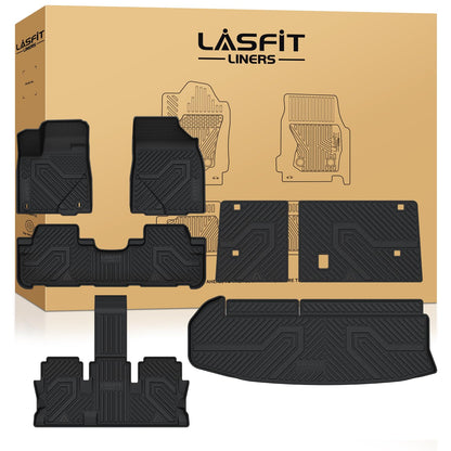 LASFIT Floor Mats for Toyota 4Runner 2013-2024 & for Lexus GX460 2014-2023