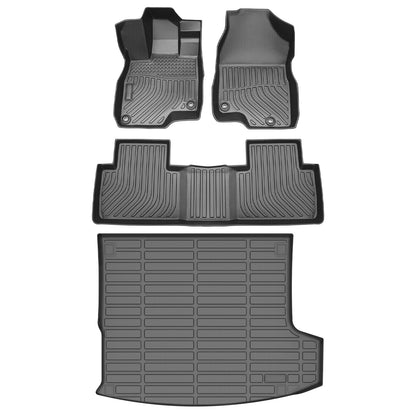 Cartist Floor Mats Fit for Honda HR-V HRV 2023 2024 2025 2026 (Include Hybrid) All Weather Floor Liners Front & 2nd Row Floor Mat for HRV Heavy Duty