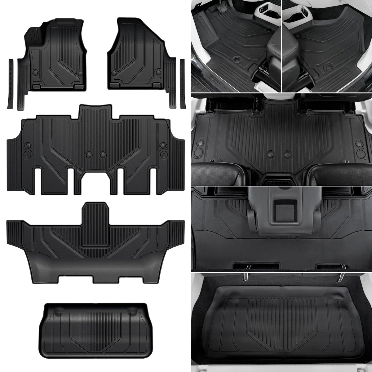 Floor Mats for 2016-2027 Dodge Durango 6-Seats Accessories