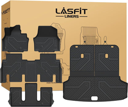 LASFIT Floor Mats for KIA EV9 6-Seat 2026 2025 2024