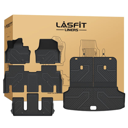 LASFIT Floor Mats for KIA EV9 6-Seat 2026 2025 2024